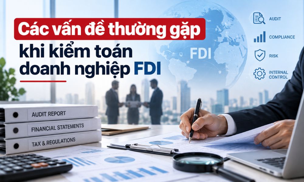 Các vấn đề thường gặp khi kiểm toán doanh nghiệp FDI