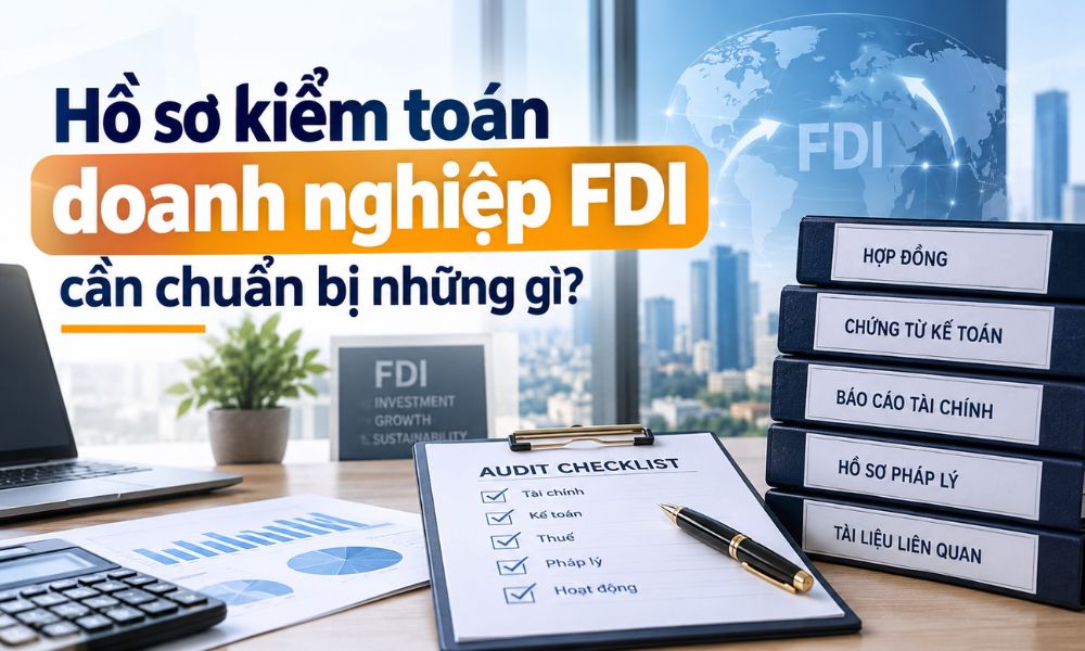 Hồ sơ kiểm toán doanh nghiệp FDI cần chuẩn bị những gì?