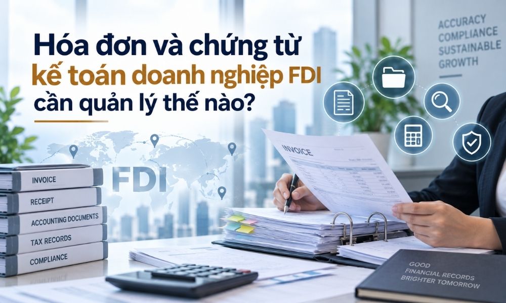 Dịch vụ kế toán trọn gói: xử lý hóa đơn, chứng từ cho doanh nghiệp