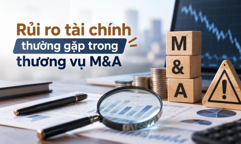Rủi ro tài chính thường gặp trong thương vụ M&A