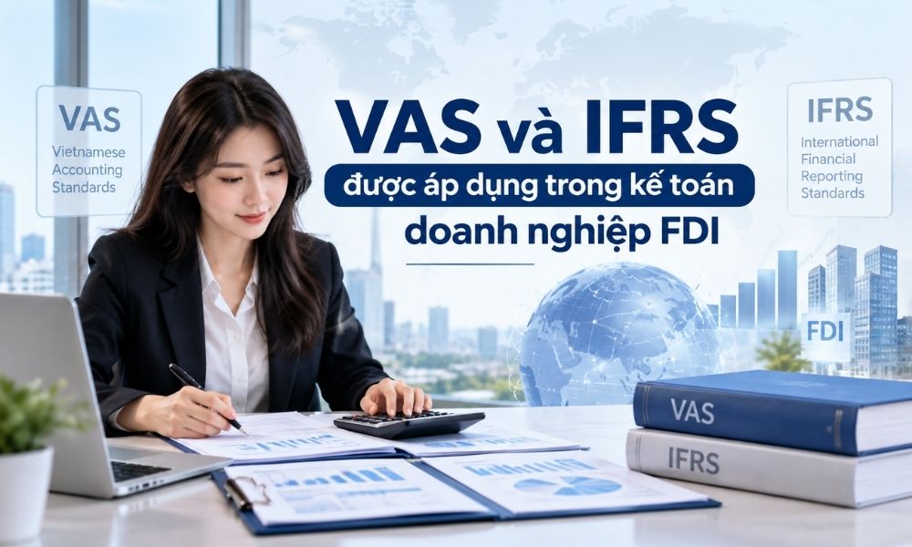 VAS và IFRS được áp dụng trong kế toán doanh nghiệp FDI